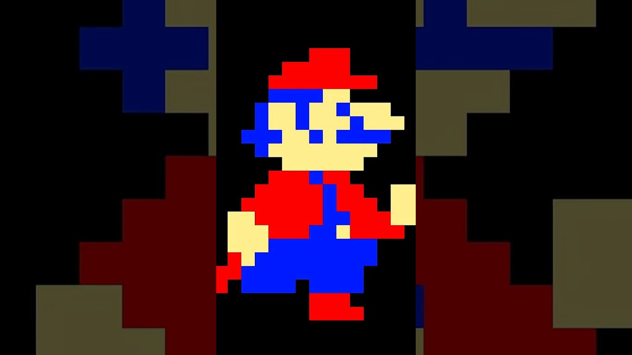 mario bros. (nes) mario running animation