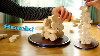 PaddleStack! Making game pieces from a 2x4. by pocket83 17,524 views 4 years ago 11 minutes, 30 seconds