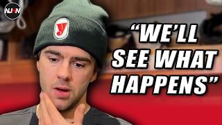 Nico Hischier Noncommittal to Devils Future; Reacts to GM Firing