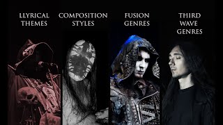 How many sub-genres are there in black metal ?? Explained