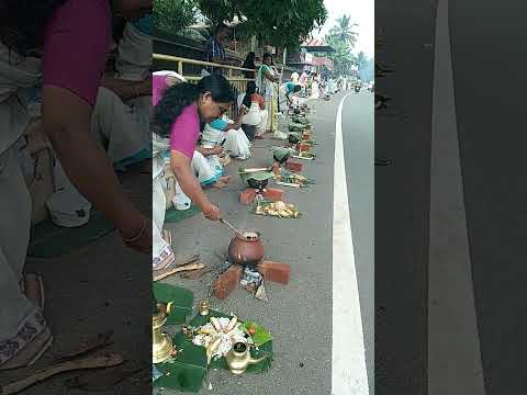 chakkulathukavu Pongala / Kerala Culture #short