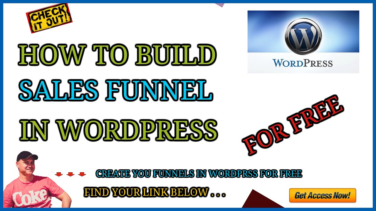 How to build a sales funnel in Wordpress for free. Wordpress tutorial ...
