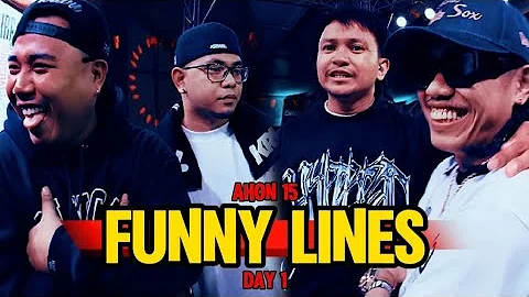 FUNNY LINES 😂 - Ahon 15 Day 1 | FlipTop