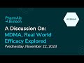 MDMA: Real World Efficacy Explored