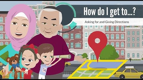 Asking for and Giving Directions. How can I get to...?