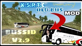 Bussid V2.9Indian Old Bus Modksrtc Rajahamsa Old Bus Mod For Bus Simulator Indonesiaರಜಹಸ Mod