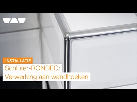 Decoratieve randbescherming met Schlüter®-RONDEC