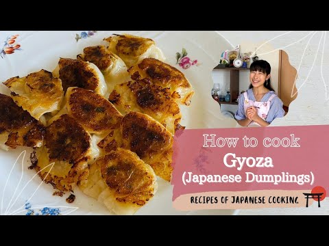 How to make Gyoza (Japanese Dumplings 餃子の英語レシピ) : Receta