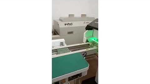 IN6 Reflow oven SMT Line with NeoDen4 and NeoDen7 in NeoDen Brasil/JBT Components showroom