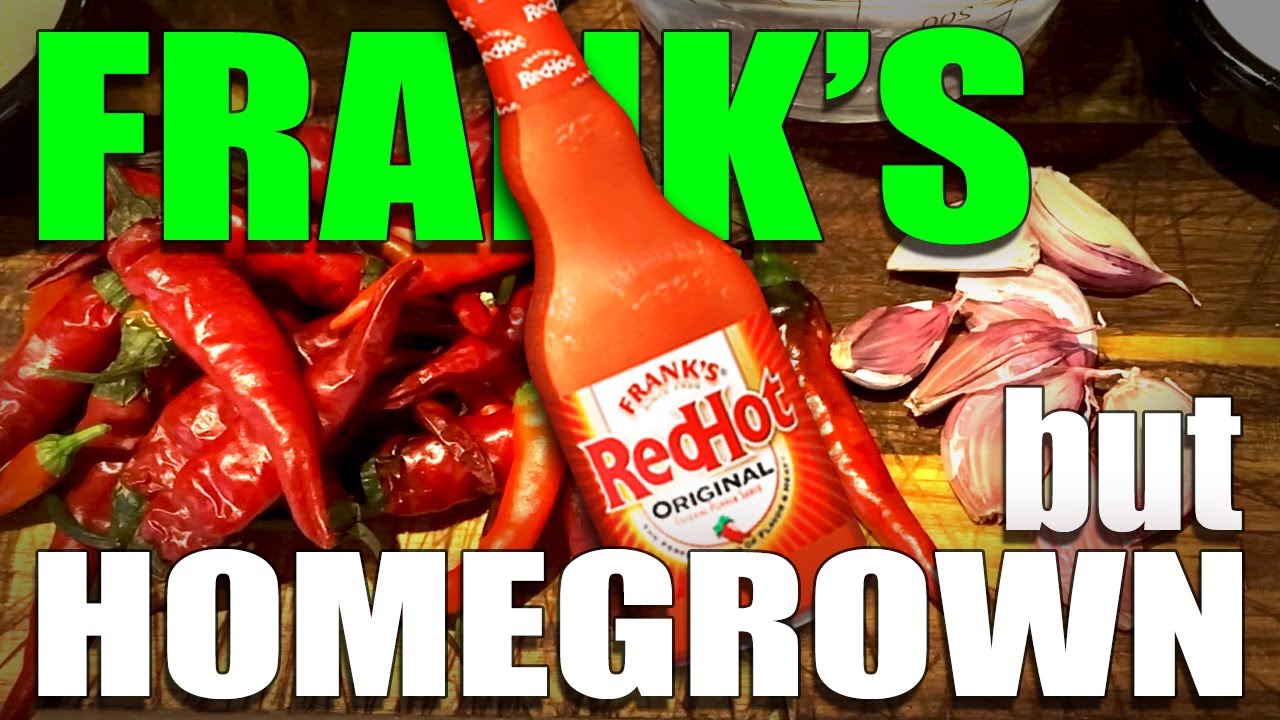 Frank's Red Hot Sauce but Homegrown | a quick homemade wings sauce recipe!