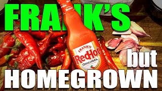 Frank's Red Hot Sauce but Homegrown | a quick homemade wings sauce recipe!