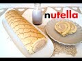 Brazo de Gitano de Nutella / Receta Roll Cake