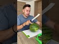 Wassermelone in 1 Sekunde schneiden 😍