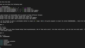 C++ Coding Interview Problem (Print Zero Even Odd)