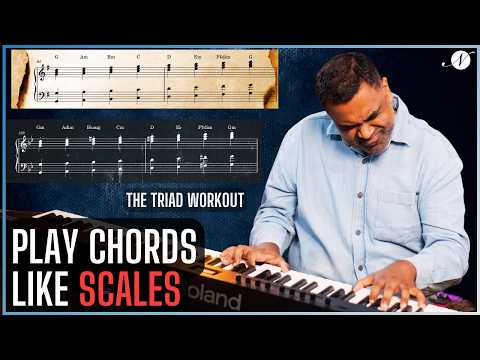 Every Chord Formula, Every Inversion, Every Speed Level — One Workout