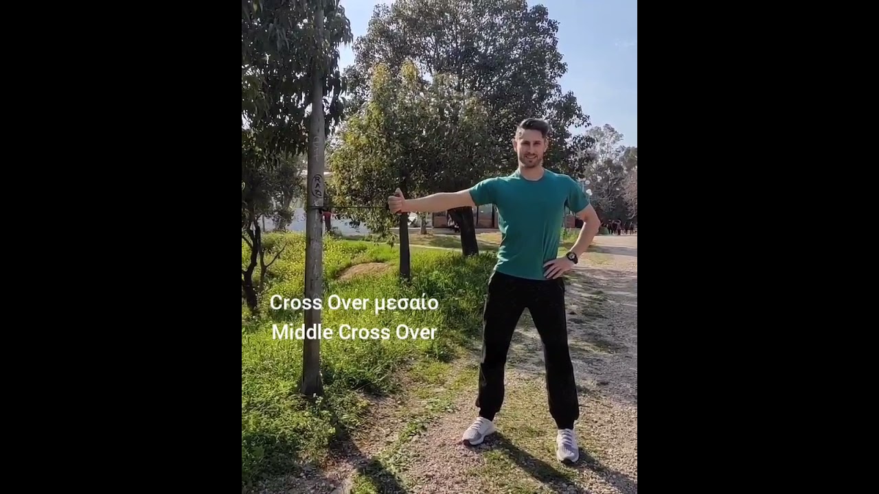 Aσκήσεις για στήθος με λάστιχο Chest exercises with bands