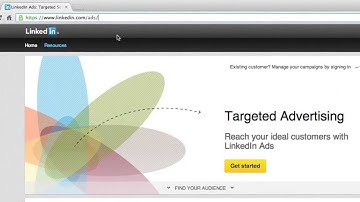 Get Started with Sponsored Updates