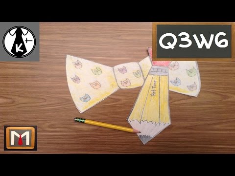 Designing a Necktie or Hair Bow