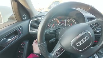 How to Enable or Disable High Beam in AUDI Q5 I ( 2008 - 2016 )