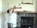 Install TV above fireplace pt 7- install cables Install TV above fireplace pt 7- install cables