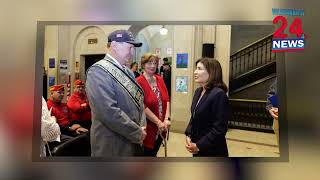 New York Governor Hochul Honors Fallen Service Members at Albany Memorial Day Ceremony