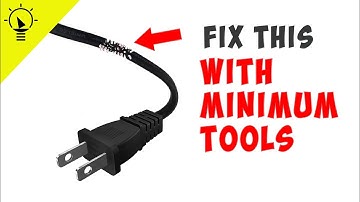 How to Fix a Chewed Power Cord