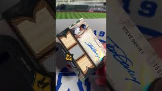 STEVE GARVEY TRIPLE RELIC AUTO!