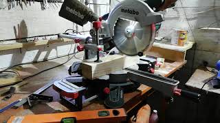 test precizie metabo kgs 254m - YouTube