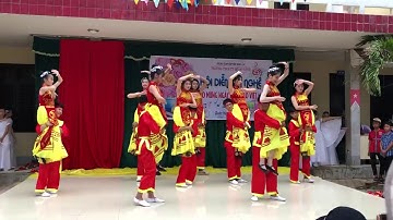 Múa dòng máu lạc hồng 9A1 THCS Quán Hành Giải nhất