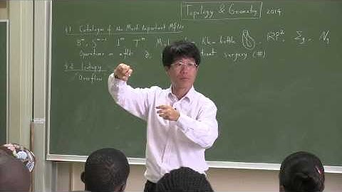 Topology & Geometry - LECTURE 15 Part 01/03 - by Dr Tadashi Tokieda
