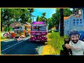 දැක දැකමයි බස් එක ඉස්සර කලේ | Dangerous Road | Ets 2 multiplayer convoy | #srilanka #laahiru
