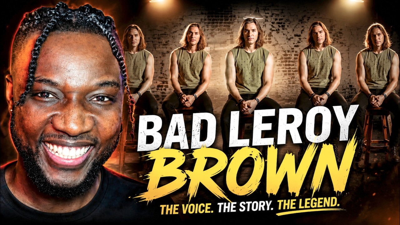 BAD BAD LEROY BROWN | Bass Singer Cover | Geoff Castellucci | Vocalist Reacts