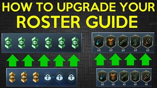HOW TO UPGRADE  YOUR ROSTER BEGINNER GUIDE INJUSTICE 2 MOBILE