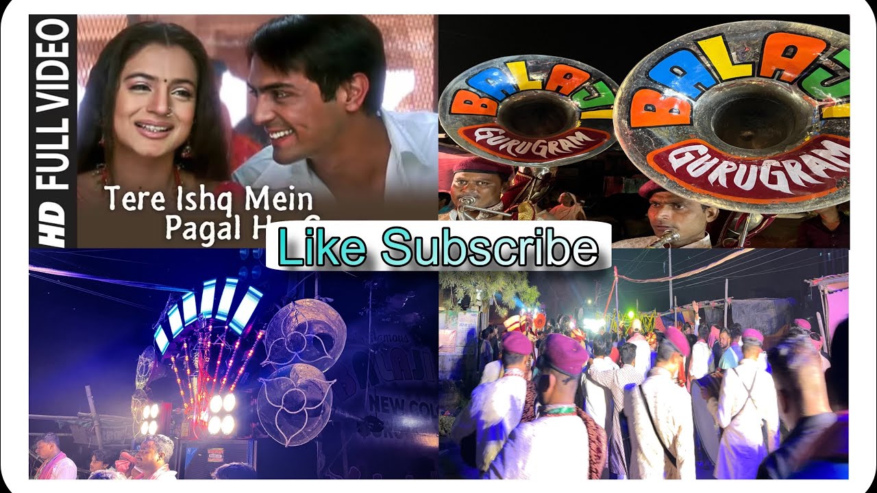 || Tere Ishq Me Pagal Ho Gaya || Balaji Band Gurugrma || Kahagaul Chadar Urs ||
