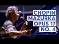 Chick Performs Chopin Mazurka Opus 17 No. 4