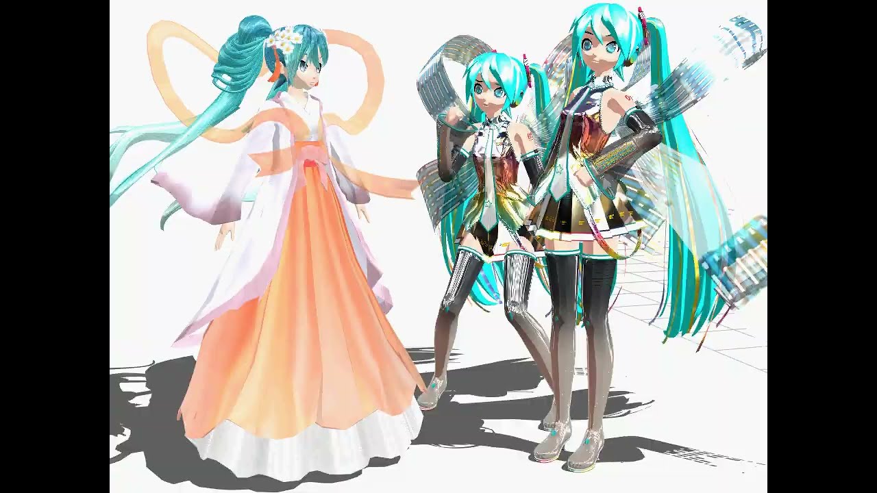 (mmd x project diva) the real agent y revealed/mistakenly picked the wrong agent