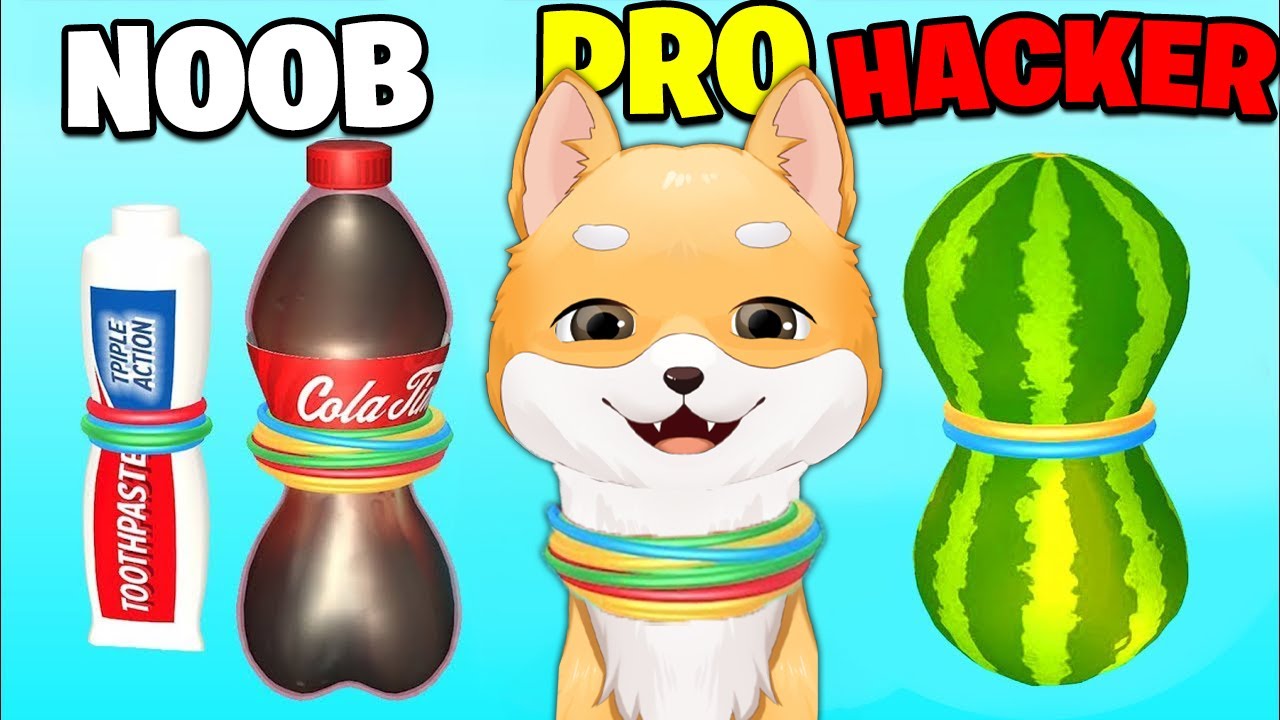 NOOB la PRO la HACKER cu ELASTICE! Face BOOM?