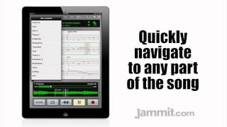 Jammit ipad iphone app Paul GIlbert Video The Curse of Castle Dragon  "learn to play guitar" screenshot 3