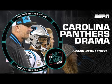Panthers drama: frank reich gone, owner david tepper cursing, bryce young's future | pat mcafee show