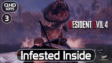 Resident Evil 4 Remake - Chapter 3: Infested Inside | Longplay Walkthrough No Commentary | [PC]