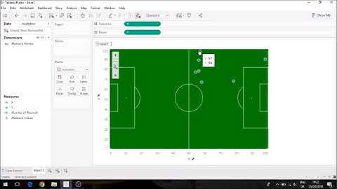 Map XY locations in Tableau