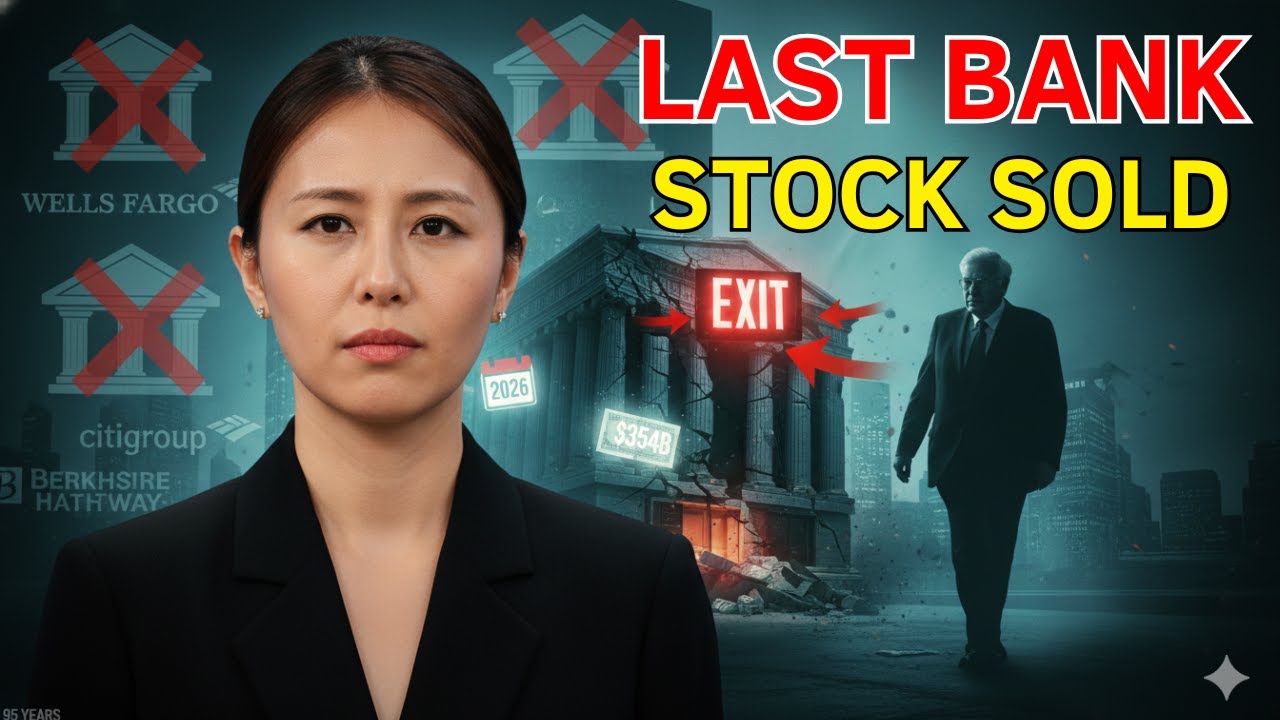 Warren Buffett Just SOLD His LAST Bank Stock at Age 95 — What He KNOWS About 2026