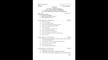 Software Engineering Previous Year Question Pepar SyBcs semester-3