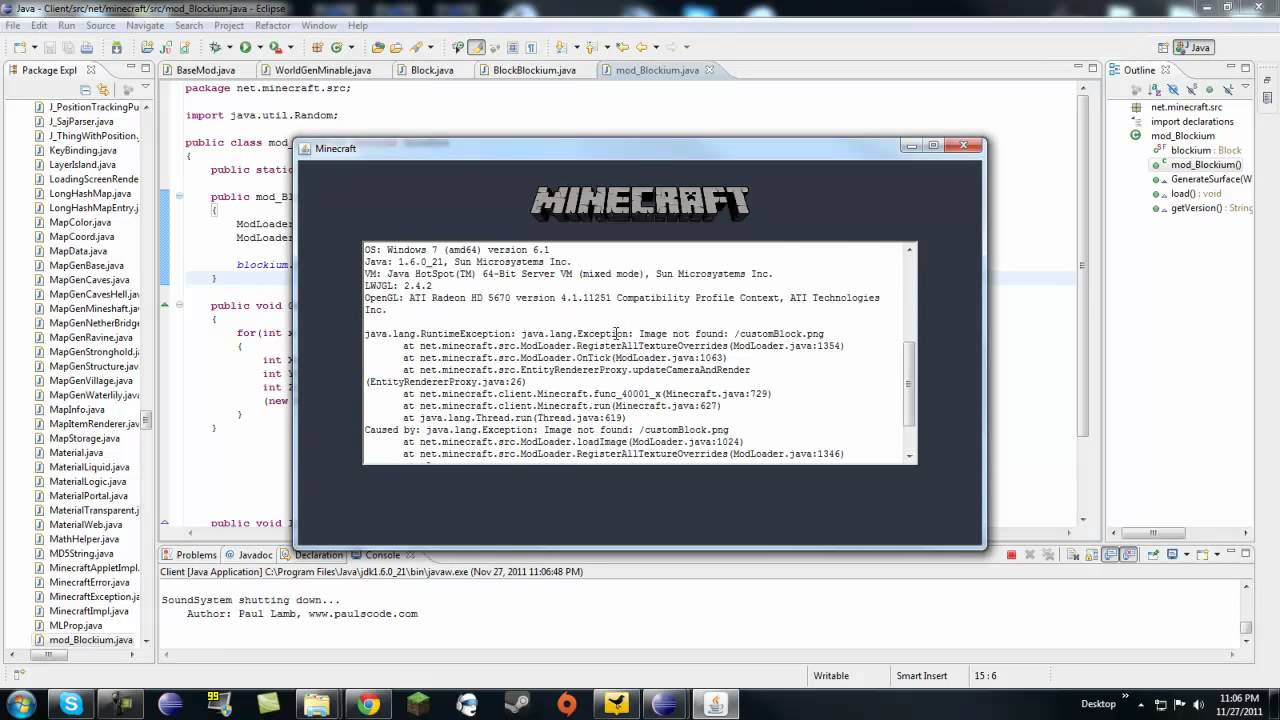 Minecraft Modding Made Easy: Blocks, Ores, and World Generation. (Pt2 ...