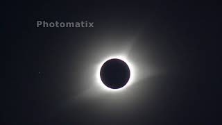 20170821皆既日食 HDRコロナ動画