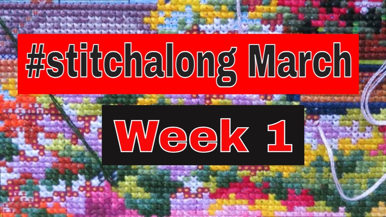 Romantic Flower Market SAL March #1 #salwithnataliya