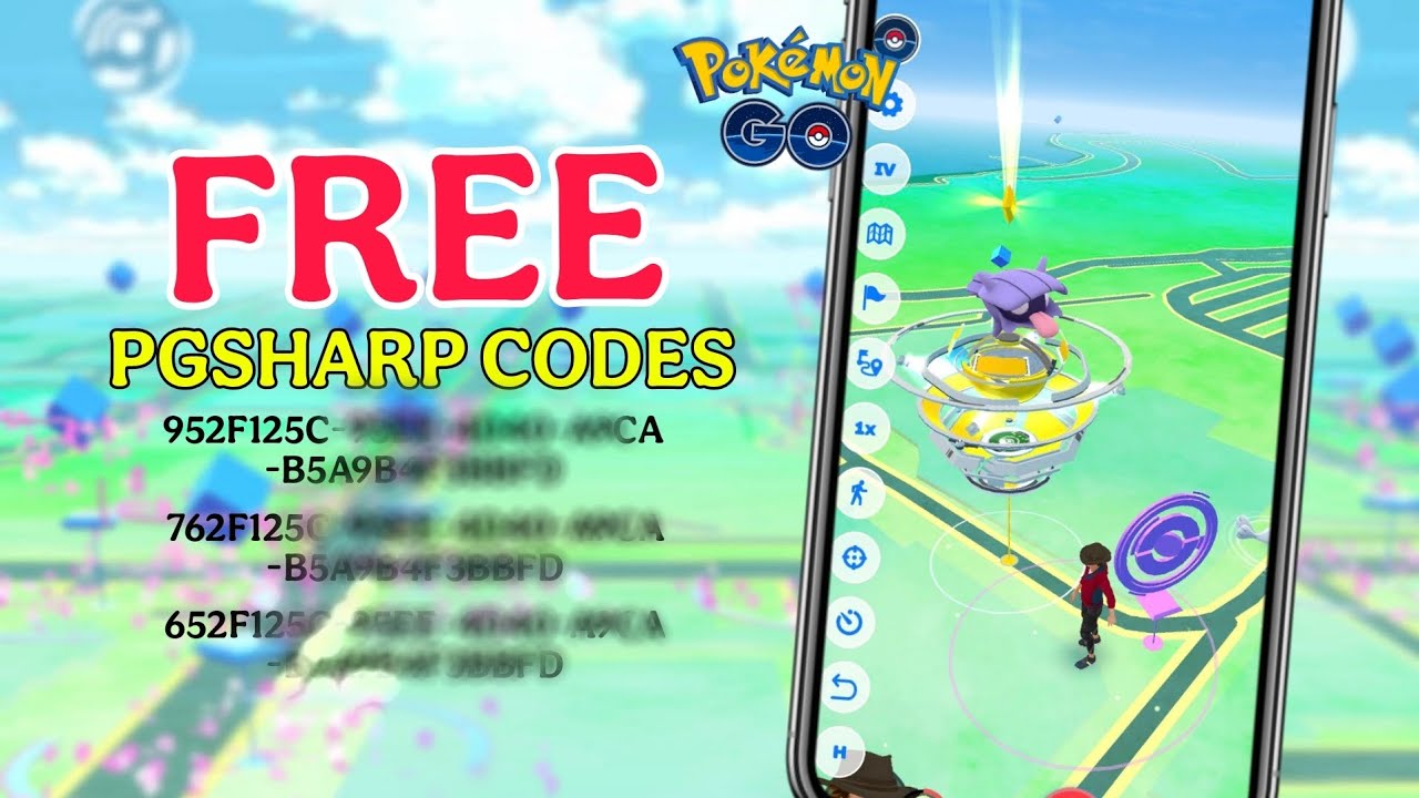 Free pgsharp codes for you🤭🤭 - YouTube