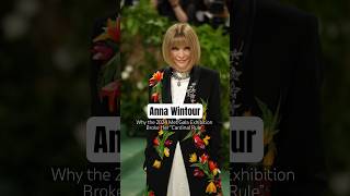 Once upon a time, #AnnaWintour caused some confusion at the #METGala 🥀 (🎥: Getty) #shorts