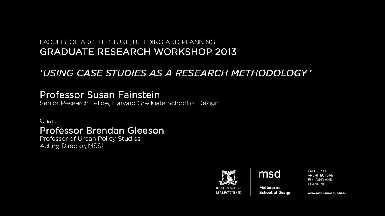 Graduate Research Workshop 2013 (featuring Prof. Susan Fainstein)