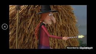 Room On The Broom Interacting With The Cat